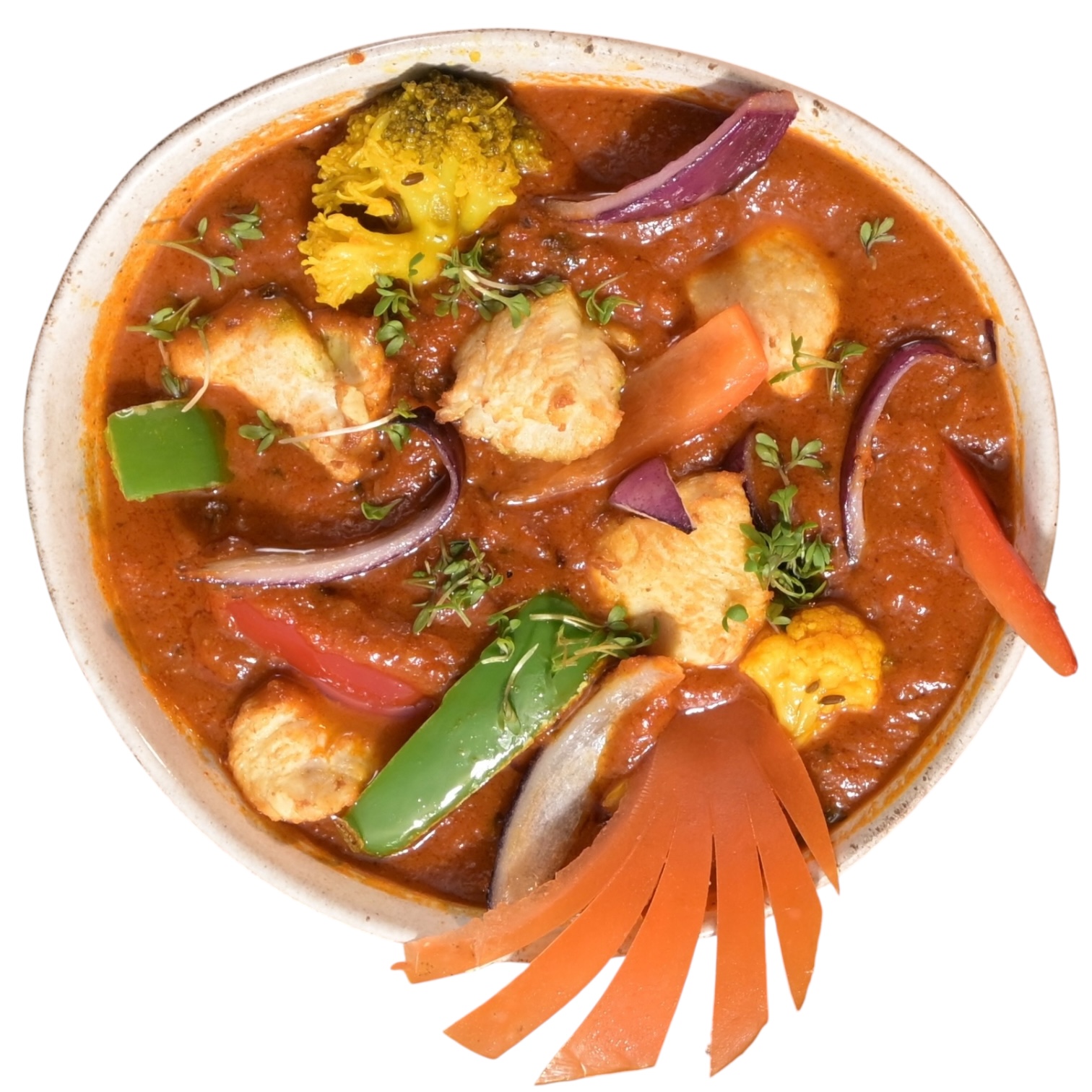 Murgh Jhalfrezi (scharf)